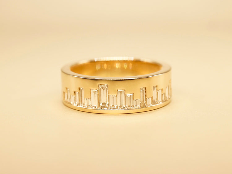 Skyline Rings by Deco Jewelry